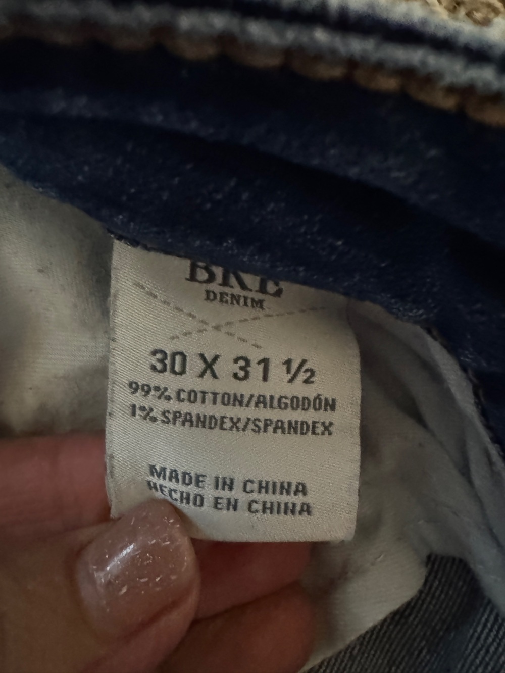 BKE Women’s Stella Slim Boot Cut Jeans in Medium Blue Wash 30/ 31 1/2 - Picture 5 of 5